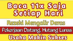 Bacalah Doa Ini Agar Rezeki Lancar Dan Usaha Makin Sukses Kekuatan Doa Membaca Kutipan Agama
