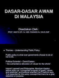 Proses demokratisasi di indonesia menempatkan publik sebagai pemilik dan pengendali utama ranah penyiaran. Dasar Dasar Awam Di Malaysia
