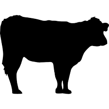 Cow Silhouette Free Vector Icons Designed By Freepik Silhouette Free Animal Icon Free Icons
