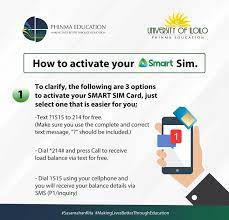Check spelling or type a new query. How To Activate Your Smart Phinma University Of Iloilo Facebook