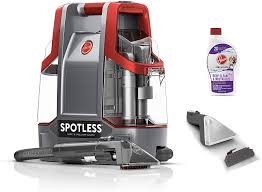 Rental includes attachments for floors, upholstery and crevices. Amazon Com Hoover Spotless Portable Carpet Upholstery Spot Cleaner Fh11300pc Red Home Kitchen