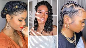 Then she attaches four packs of purple and black. Protective Styles For Natural Hair Curly Girl Swag