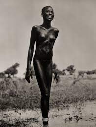 1952 Vintage AFRICA Female Nude Ethnic Black Negro Tribal Woman Photo Art  16X20 | eBay