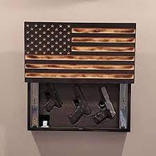 amazon com san tan woodworks sliding carved burnt wood concealment american flag cabinet f barn projects furniture shoe storage for small spaces