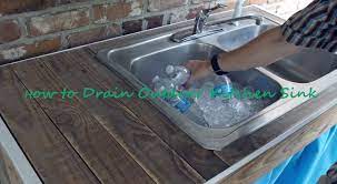 The glacier bay standard post kitchen sinkthe glacier bay standard post kitchen sink strainer comes in stainless steel finish. How To Drain Outdoor Kitchen Sink
