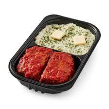 Place mixture into a loaf pan or shape into a loaf and place on a baking. Homestyle Meatloaf With Whipped Potatoes Priced Per Pound 3 4 4lbs Sam S Club