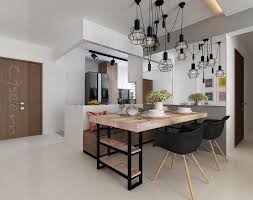 Very Cool Bto Hdb Kitchen And Dining Area Minimalist Dining Room Home Decor Kitchen Minimalist Living Room