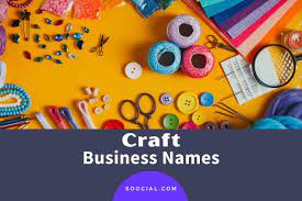 Design a professional printable card without hiring a graphic designer and spending time on endless drafts and create business card online that make an impression. 607 Catchy Craft Business Name Ideas Soocial