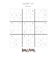 Maybe you would like to learn more about one of these? Free Printable Sudoku Puzzles Easy Medium Hard Bailey S Puzzles