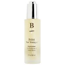 Better not younger is set to make its debut on sephora's website this month with 12 individual items priced and two trial kits. Superpower Fortifying Hair Scalp Serum Better Not Younger Sephora