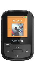Used the player once or twice on this machine last week to load podcasts and music. Sandisk Clip Sport Plus Wearable Mp3 Player Blau Amazon De Audio Hifi