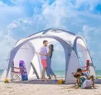 Unbranded White UPF50+ Canopy for Sport Tent with Light-Weight Design  Provides Easy Setup for Camping Trips, backyard Fun FW-010