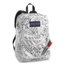 Black And White Jansport Backpack Amazon Com Jansport Super G School Backpack White Black Jungle Sports Outdoors Bags Jansport Backpacks