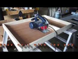Circular Saw To Table Saw Conversion By C U Jmy Circular Saw Circular Saw Table Best Circular Saw