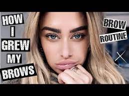 Easy to apply using the applicator brushes. How I Grew My Brows Brow Routine Youtube