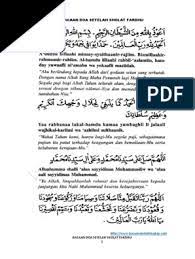 Maybe you would like to learn more about one of these? Doa Setelah Sholat Fardhu Dan Artinya Pdf