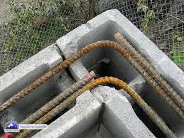 The rebar in a wall calculator computes the length or weight concrete wall constructed wood forms concrete wall with one rebar grid mat of reinforcement bars (rebar) needed for a concrete wall based on the dimensions of the wall and the spacing and size of the rebar. Allan Block Retaining Wall Installation Service Vancouver Bc Vancouverconcrete Net
