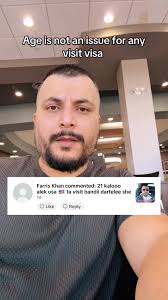 Age is not an issue for any visit visa #Pashto #Pakistan