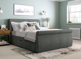 Get the best deals on fabric grey beds and bed frames. Lucia Grey Fabric Upholstered Bed Frame 3 0 Single Bed Sava