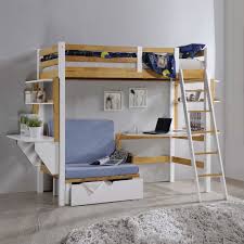 Trouvez un lit mezzanine sécurisé sur meubles.fr. Lit Mezzanine Enfant Fille Avec Rangement Et Bureau Cdiscount
