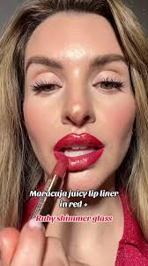 1 liner, 3 looks!💋 #shimmergloss #shimmerglass #redlips #glitterlips  #holidaylip #holidaymakeup #tryon