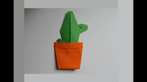 If you're only interested in video instructions, click here for my youtube playlist. Origami Cactus Intructions Full Hd Youtube
