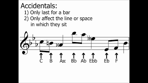 This worksheet reinforces previous activities where students identified notes on a scale or keyboard and placed notes at the correct spots on a scale. Accidentals Semitones Half Steps Explained Music Theory Youtube