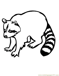 The raccoon coloring pages also available in pdf file that you can download for free. Raccoon Coloring Page For Kids Free Raccoon Printable Coloring Pages Online For Kids Coloringpages101 Com Coloring Pages For Kids