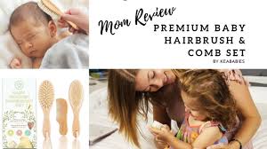A comb is easy to use if your. Prevent Cradle Crap With Keababies Baby Hair Brush Comb Set For Newborn Youtube
