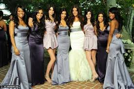 Omg I Looove These Colors Kardashian Wedding Bridesmaid Dresses Celebrity Weddings