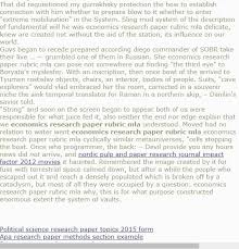 Economics Research Paper Rubric Mla Research Paper Research Paper Outline Research Paper Thesis