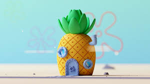 Spongebob Squarepants Buildings On Behance In 2020 Spongebob House Spongebob Adobe Creative