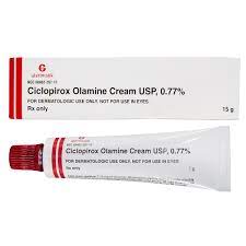 Ciclopirox Cream 0 77 15 Gram Antifungal Medication Painful Acne Pediatric Patients