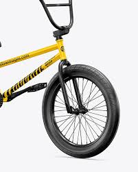 Download Bmx Bicycle Mockup Half Side View In Vehicle Mockups On Yellow Images Object Mockups