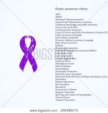 Choose below from our in stock selection of rubber wristbands, ribbon magnets, lapel pins and more or place a custom order to support kidney cancer awareness for your event or fundraiser. Purple Awareness Vector Photo Free Trial Bigstock