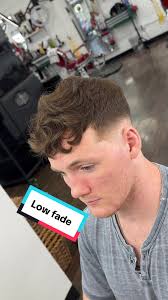 Low Fade Haircut Transformation with Messy Fringe