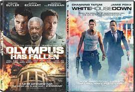 Ричард дженкинс, джеймс вудс, джимми симпсон и др. White House Down Olympus Has Fallen Action Bundle Dvd Movie 2 Film Set Amazon De Dvd Blu Ray