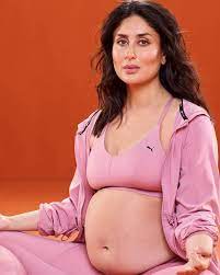 In Pics Heavily Pregnant Kareena Kapoor Khan Flaunts Baby Bump While Doing Yoga