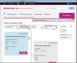 Se din pasientjournal på helsenorge.no. Meld St 9 2012 2013 Regjeringen No