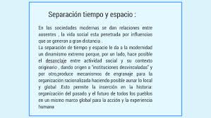 Separacion Tiempo Y Espacio By Gianella De La Torre On Prezi Next