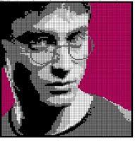 Harry Potter Blanket Squares Harry Potter Portraits Harry Potter Cross Stitch Pattern Harry Potter Blanket