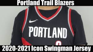 Find the latest in damian lillard merchandise and memorabilia, or check out the rest of our nba basketball gear for the whole family. Nike Portland Trail Blazers 2020 2021 Swingman Jersey Damian Lillard Youtube