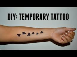 Once dry they last until they are removed with make up remover or the stargazer #inkbox tattoos are the perfect way to test out a tattoo. How To Make Your Own Semi Permanent Tattoo Semi Permanent Lipstick Tattoo