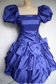Vintage 80 S Sapphire Blue Prom Party Dress By Windingroadvintage 148 00 Awesome Maybe In Pink 80s Prom Dress Prom Costume 80s Dress
