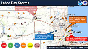 The tornado, complete with strong rotation and a pronounced debris signature on radar, was chicago tribune editor john hector, photographers armando sanchez and vashon jordan jr. September 3 2018 Storms Bring Flooding And Isolated Damage