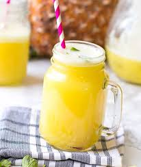 Pineapple juice shouldn't be taken in large quantities. Homemade Pineapple Juice Immaculate Bites