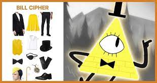 Bill cipher gravity falls costume