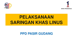 Instrumen literasi bahasa inggeris (menulis) linus2.0. Ppt Pelaksanaan Saringan Khas Linus Powerpoint Presentation Free Download Id 5933044