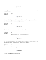 Think you know a lot about halloween? 10 Questions On Criminal Procedure With Answers Quiz Crjs 475 Docsity