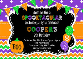 But here at zazzle, we believe that the act of mailing out party invitations can be equally as exciting (or somewhat exciting, anyway). Halloween Birthday Invitation Kids Halloween Party Invitation Costume Party Invitation Halloween Birthday Party Invitations Invitations